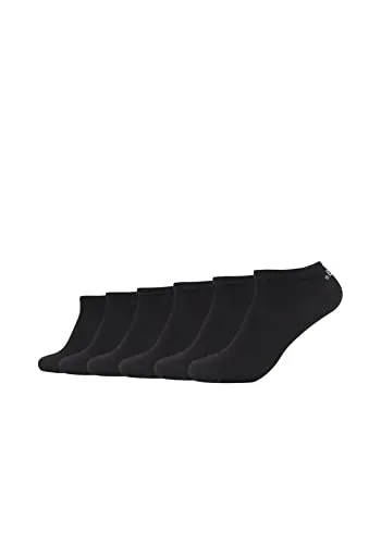 s.Oliver Sneakersocken originals (6-Paar) schwarz 39-42 - Sportsocken mit weichem, nicht einschneidenden Bund für höchsten Tragekomfort. Ideal für sportliche Aktivitäten und den Alltag. Maschinenwaschbar und in Größe 39-42.