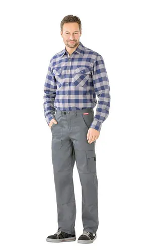 Planam Cargo-Bundhose BW 290 Grau Größe 44 – Robuste Arbeitshose - Neu