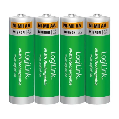 4x NI-MH AA Akkus Batterie Wiederaufladbar Rechargeable Mignon 1.2V 2500mAh