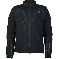 FOX Defend GORE-TEX ADV Motorrad Textiljacke, schwarz, Größe S - Motorradjacke aus wasserdichtem GORE-TEX 2L-Material, vollständig nahtversiegelt und mit reflektierenden Akzenten für optimale Sichtbarkeit.