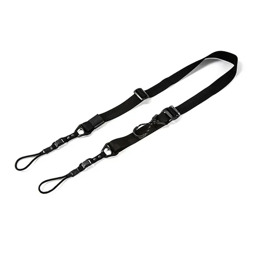 Artisan A&A ACAM-25 Easy Slider Kameratragegurt schwarz - Kamera- & Camcordergurte mit Schnellverschlüssen für flexiblen Einsatz an verschiedenen Kameras, ideal für DSLRs und Systemkameras.