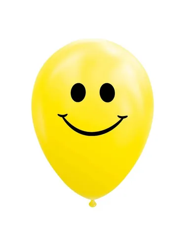 Globos Balloons Smile Yellow 30cm in gelb von Globos