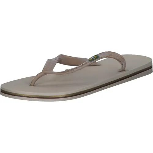Ipanema Damen CLAS Brasil II Fem Zehentrenner - Veganer und recycelbarer Sandalen-Zehentrenner mit rutschfester Sohle und brasilianischer Flagge, ideal für den Sommer.