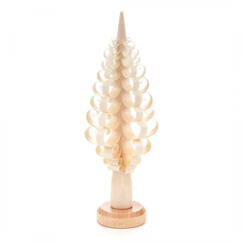 Tischdekoration Spanbaum natur Höhe 100mm NEU Holzbaum Weihnachtsdekoration