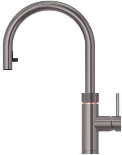 Quooker Wasserhahn PRO3&CUBE Flex Gunmetal