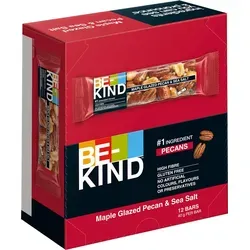 BE-KIND Maple Glazed Pecan & SeaSalt 12x40g