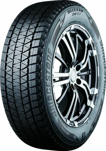Bridgestone Blizzak DM-V3 285/45 R22 110T Winterreifen - Autoreifen mit 3PMSF-Zertifizierung, bieten herausragenden Grip und Sicherheit auf winterlichen Straßen.