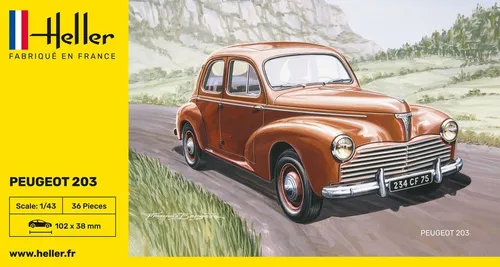 Heller 80160 1:43 Bausatz Peugeot 203