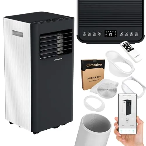 Mobiles Klimagerät Climative DUO 3kW 3-in-1 von Climative