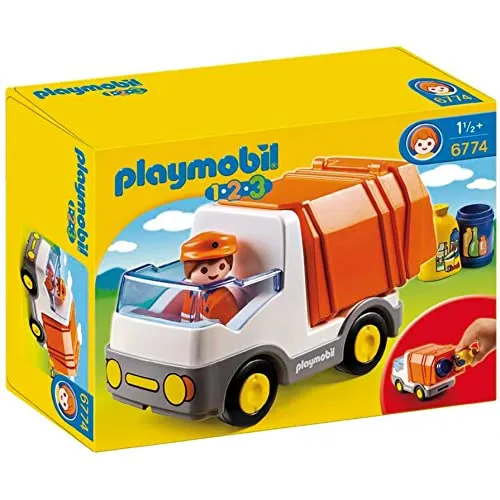 Playmobil 123 Recycling Lkw mit Sortierfunktion