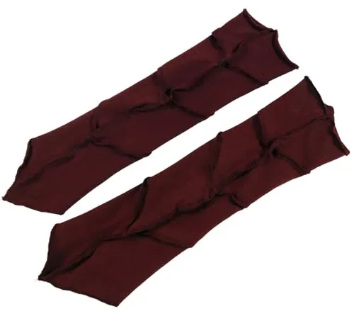 GURU SHOP Psytrance Armstulpen - Rot, Herren/Damen in rot von Guru-Shop