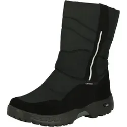 Lico ICE MOUNT Herren Schneestiefel, Schwarz, 45 EU - Wanderschuhe für winterliche Outdoor-Aktivitäten, wasserdicht und rutschfest mit reflektierendem Design für Sichtbarkeit im Dunkeln.