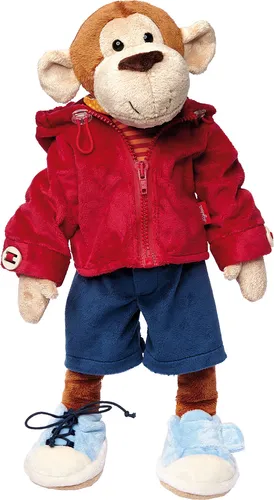 SIGIKID Kuscheltier Lernaffe Plüschtier