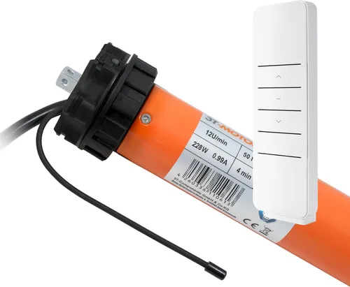 3T Funk-Markisenmotor mit elektronischen Endschaltern 50Nm inkl. Adaptersatz + Handsender HSZ1 Typ: 3T45-50RBX / 78 mm rund