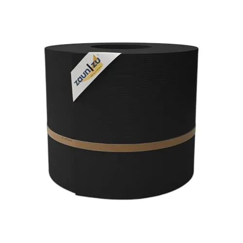zaunzu Sichtschutzstreifen Rille Maxi 24cm hoch Schwarz 50m für Doppelstabmatten - zaunzu® RILLE MAXI Sichtschutzstreifen – Ideale Lösung für breitere Stabmattenzäune. UV-beständig und witterungsfest, verleiht er deinem Zaun eine moderne Optik und schützt deine Privatsphäre. Einfache Montage garantiert!