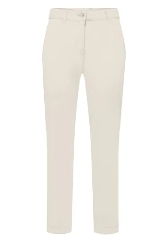 Zero Stoffhose Damen mit Stretch 28 Inch Beige 38