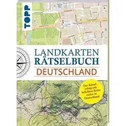 Landkarten Rätselbuch - Deutschland