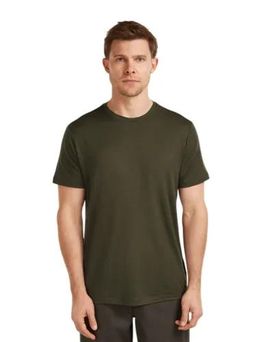 Icebreaker Men Merino 150 Tech Lite T-Shirt dk loden (0L1) L - Das Icebreaker Men Merino 150 Tech Lite T-Shirt bietet optimalen Komfort für Outdoor-Aktivitäten. Hergestellt aus 100% Merinowolle, überzeugt es durch Atmungsaktivität und natürliche Geruchsneutralität.
