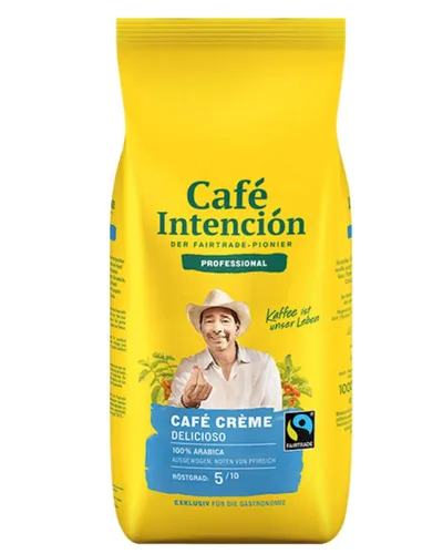 GOURVITA DE Café Intención Professional CAFÉ CRÈME DELICIOSO, 1000g Bohnen 11680