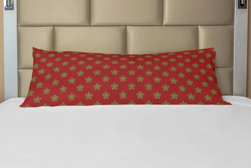 Körperkissenbezug Ethnisch Blumen mit Runden