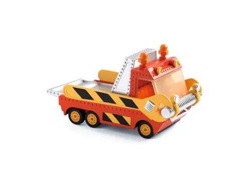 DJECO Spielzeug-Abschlepper Crazy Motors: Abschleppwagen Spielzeugauto
