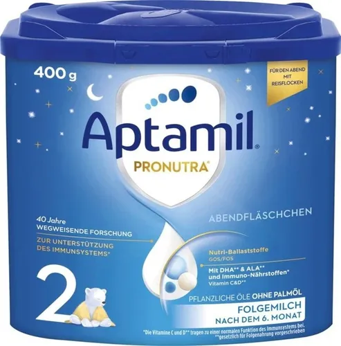 APTAMIL Abendfläschchen Pulver 400 g von Danone
