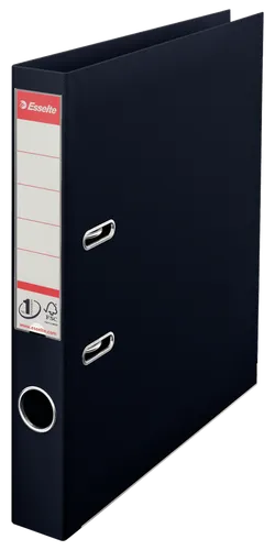 Esselte Aktenordner DIN A4 Ordner 50m breit Ringordner 2-Ring-Mechanik Schwarz
