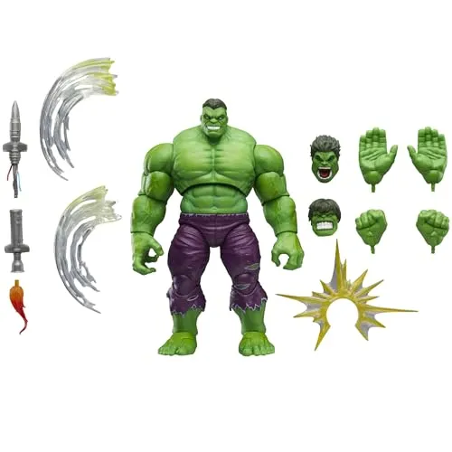 Hasbro Marvel Legends Hulk Actionfigur 21 cm - Actionfigur aus der Marvel Legends Serie, detailgetreu gestaltet und ideal für Sammler und Fans ab 12 Jahren.