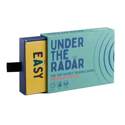 Puzzle Post Under The Radar Top Secret Talking Game | Kreatives Partyspiel für Erwachsene und Familien