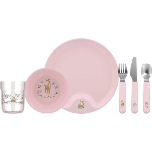 Mepal Kindergeschirr Set Mio Little Dutch in pink von Mepal