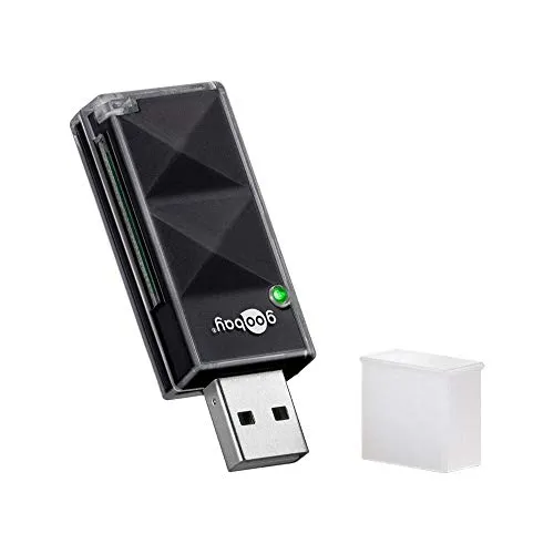 Goobay SD/SDHC externer Kartenleser USB 2.0 schwarz