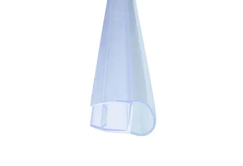 Bagnoxx Duschdichtung, L: 100 cm, (1-St), Duschdichtung runde Duschlippe für Türunterkante, Duschkabinendichtung