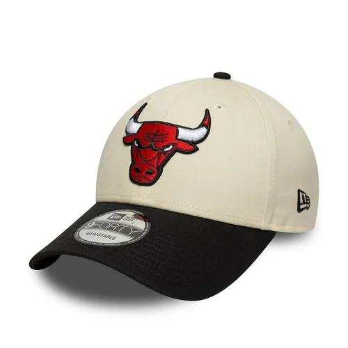 New Era 9Forty Strapback Cap - COLORBLOCK Chicago Bulls - Stylische Baseballcap für Unisex Erwachsene, aus 100% Baumwolle, ideal für den Sommer. Perfekt für Freizeitaktivitäten und sportliche Anlässe.