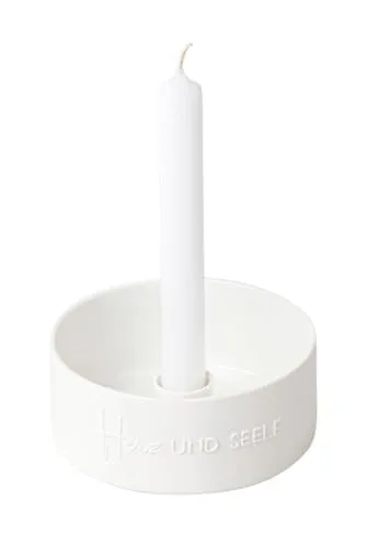 Räder Mini Porzellankranz Herz und Seele D.12cm, H.5cm