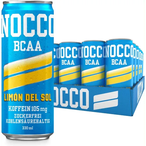 NOCCO BCAA Energy Drink 24er Pack – Zuckerfrei & Vegan von NOCCO