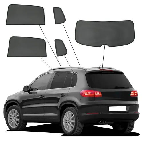 Produktbild Auto Sonnenschutz Sichtschutz UV-Schutz Sonnenblende VW Tiguan 2007-2016 SunClip