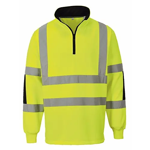 Warnschutz Zip-Sweatshirt