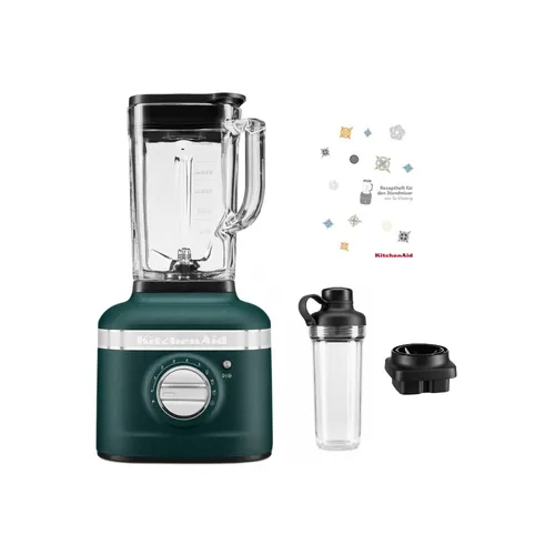 KitchenAid K400 Standmixer Smoothiepaket – Pebbled Palm - Der leistungsstarke KitchenAid K400 Standmixer mit 1.200 Watt sorgt für perfekte Mix-Ergebnisse. Im Vorteilspaket enthalten: 500 ml Mitnahmebehälter für Smoothies unterwegs. Ideal für kreative Rezepte!