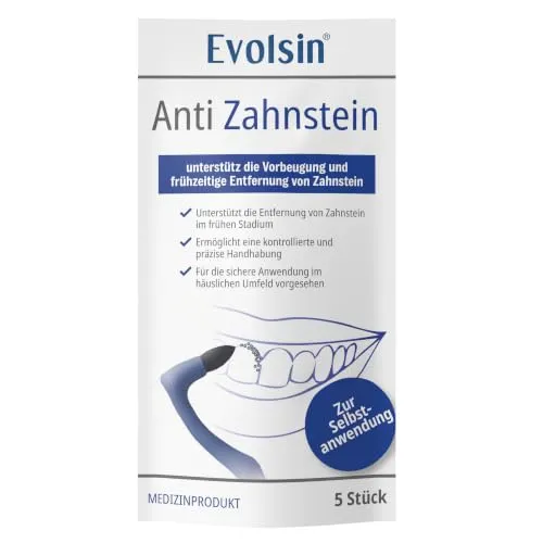 Evolsin® Anti Zahnstein Zahnsteinentferner, 5 Stück