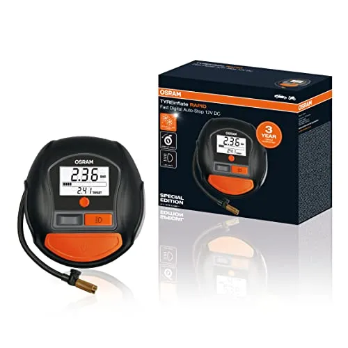 OSRAM TYREinflate RAPID, digitaler 12V Luftkompressor