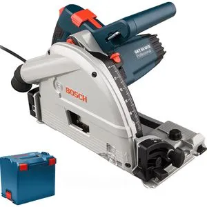 Bosch Handkreissäge GKT 55 GCE – Präzise Tauchsäge mit 1400 W - Kategorie: Sägen. Mit regelbarer Drehzahleinstellung für vielseitige Schnitte und einem effizienten Staubabsaugsystem für sauberes Arbeiten.
