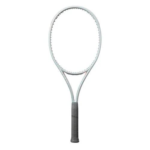 Wilson Tennisschläger Shift 99L v1 - Unbesaitet, 99in, 285g, Eisblau - Ideal für mittelstarke bis fortgeschrittene Allround-Spieler, bietet der Shift 99L v1 eine perfekte Kombination aus Spin und Power mit innovativem Saitenmuster für optimale Stabilität.