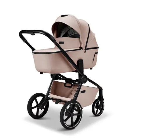 Moon Kombi-Kinderwagen Resea 2.0 - Vielseitiger Kombikinderwagen für Kinder von Geburt bis 4 Jahren, mit praktischem, adapterlosem Höhenverstellmechanismus und hochwertigem Design. Ideal für Alltag und Reisen, sorgt er für hohen Fahrkomfort und Sicherheit.
