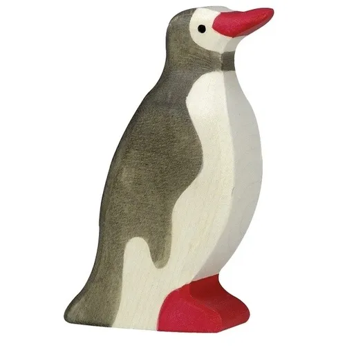 Holztiger 80211 Pinguin 9 cm Holzfiguren Serie Wasserwelt von Holztiger
