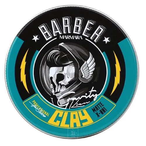 BARBER MARMARA CLAY Hair Wax 100ml – Matt, Starker Halt, Stylische Textur
