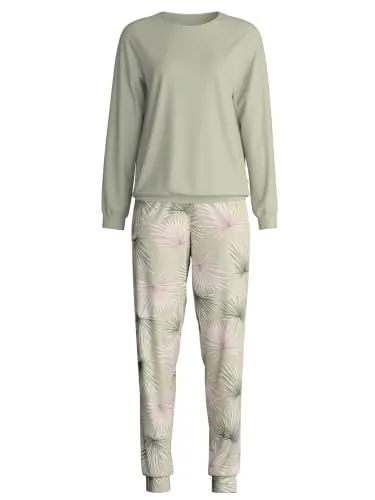 CALIDA Leaf Dreams Bündchen-Pyjama Damen von CALIDA