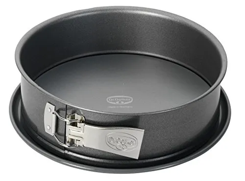 Dr. Oetker Springform 24 cm BackHarmonie - Hochwertige Backform (Ø 24 cm) mit keramisch verstärkter Antihaft-Beschichtung für perfekte Backergebnisse. Auslaufschutz und ausgezeichnete Wärmeleitung. Ideal für Hobbybäcker!