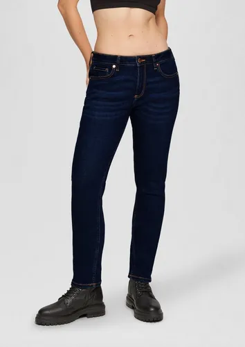 QS Jeans Catie - Slim Fit, Mid Rise, Super Stretch - Damen-Jeanshosen mit Slim Leg und mittelhohem Bund, aus hochwertigem, elastischem Material für perfekten Tragekomfort und optimale Passform.