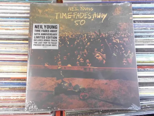 NEIL YOUNG LP: TIME FADES AWAY (NEU,50th ANNIVERSARY LIM.EDT. CLEAR VINYL;BONUS)