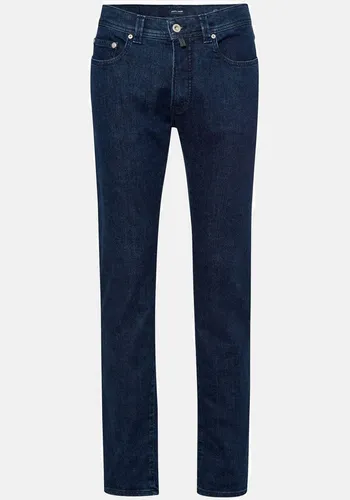 Pierre Cardin Tapered-fit-Jeans Lyon blau 33 - Tapered Jeans in blau, elastisch und pflegeleicht, ideal für einen lässigen Look. Perfekt für modebewusste Männer, die Komfort und Stil schätzen.